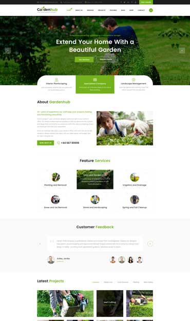 Landscaping Web Design Agency